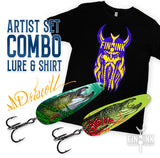 Freshwater Gift Pack - 2 Lure Set & T-Shirt Combo