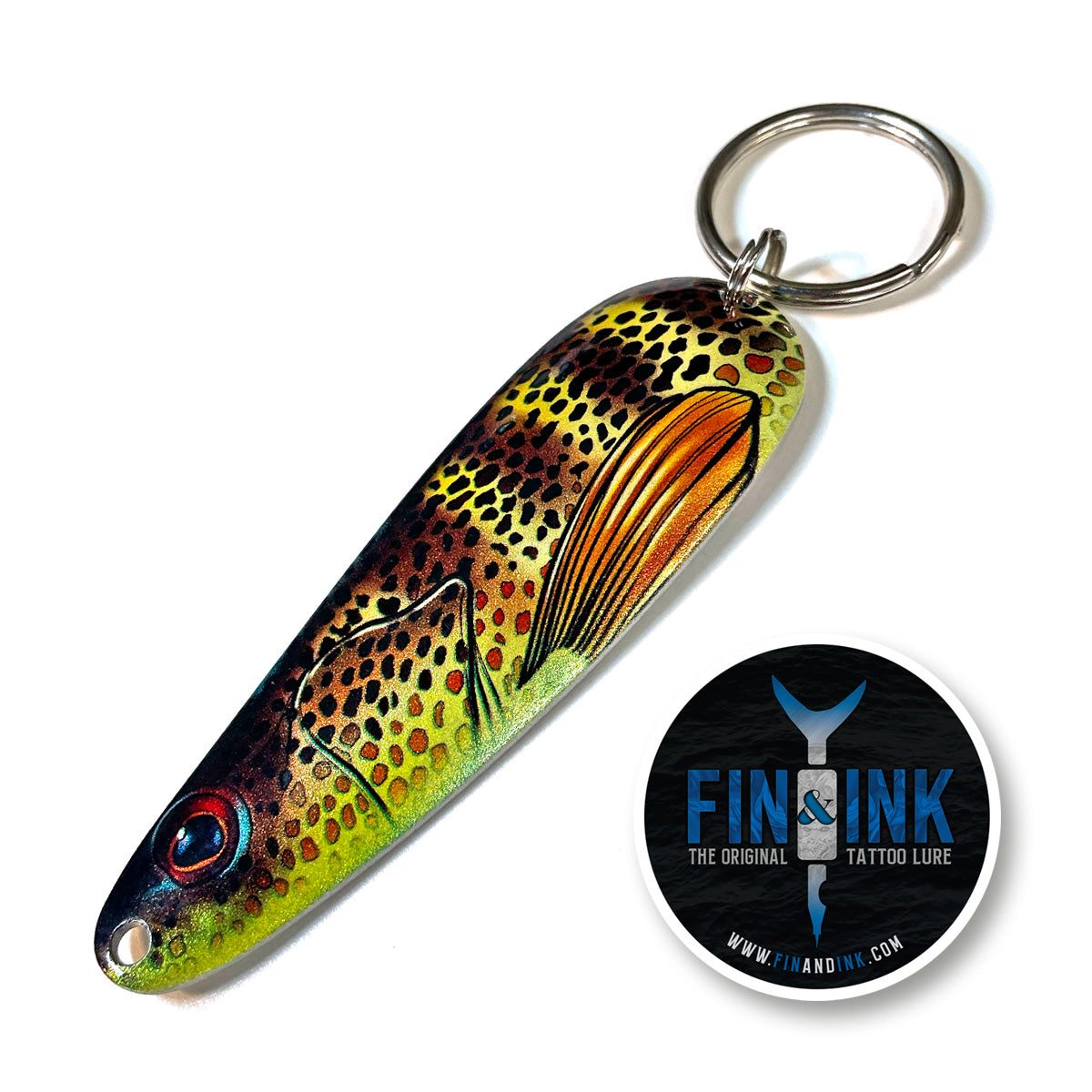 The Spotty - Keychain – Fin & Ink Lures