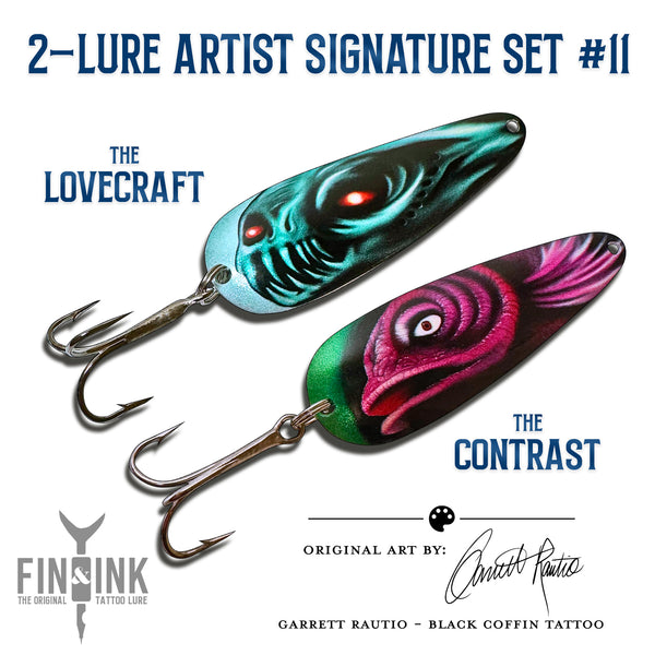 Fin & Ink Lures | Artist Signature Set #11 - Garrett Rautio