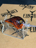 Orange and Black Splatter