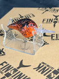 Orange and Black Splatter