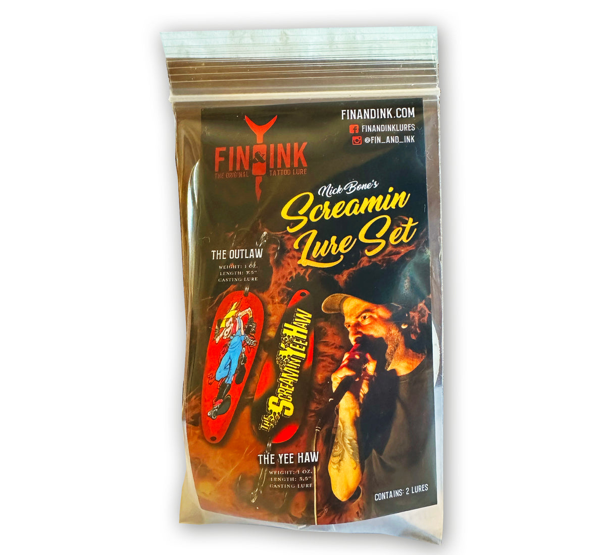 Fin & Ink Lures | Screamin Lure Set - Nick Bone
