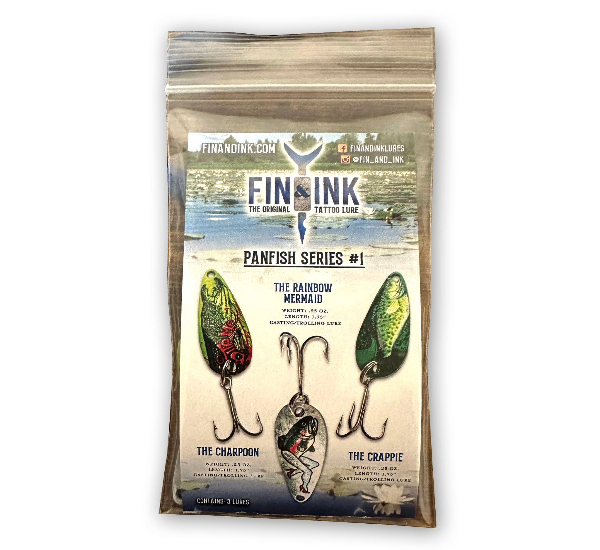Panfish Set #1 - 3 Lures