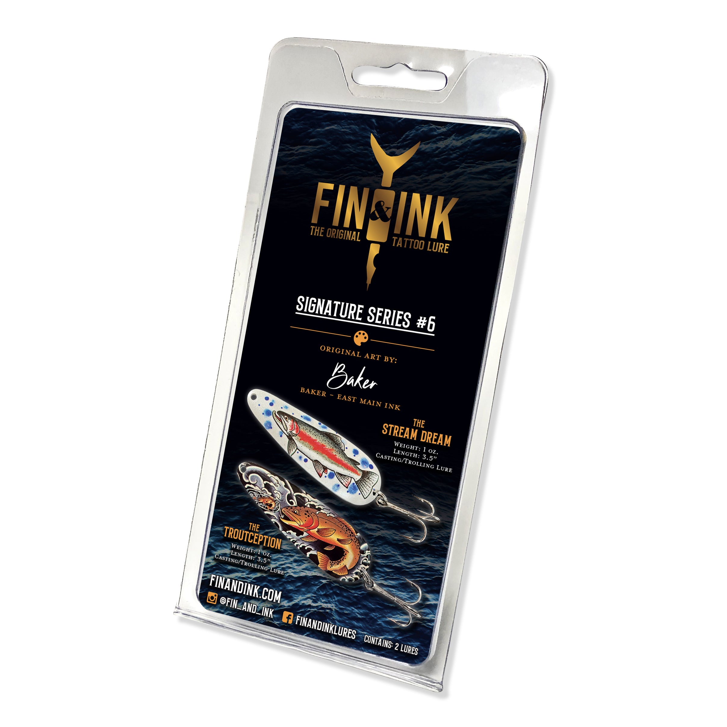 baker fishing lures Musky (Pre-Owned) Baker Lures Share the