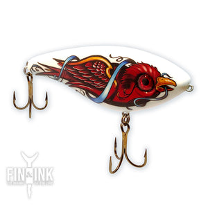 The Swallow – Red | Muskie Diver Swimbait