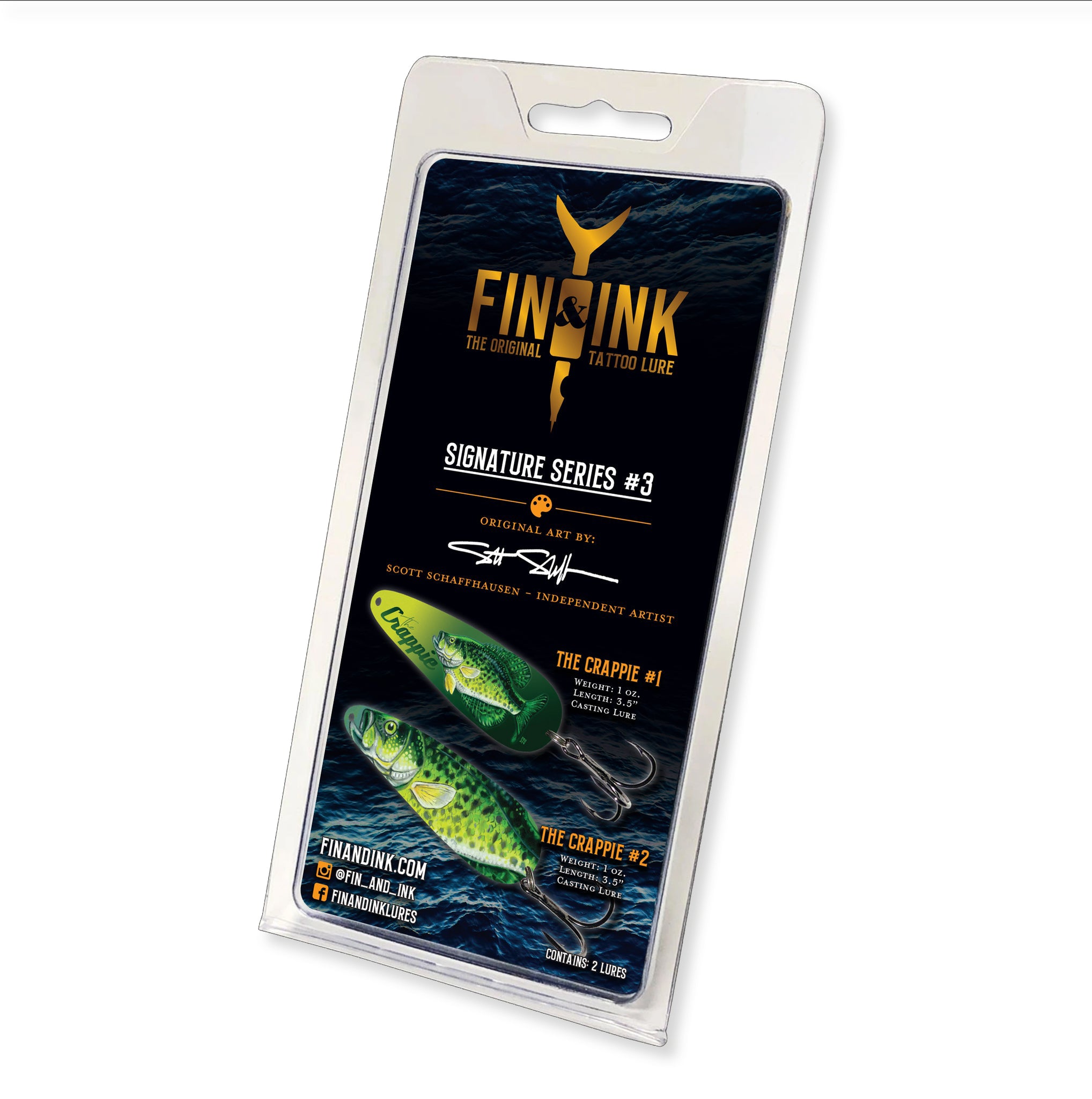 Fin & Ink Lures | Artist Signature Set #3