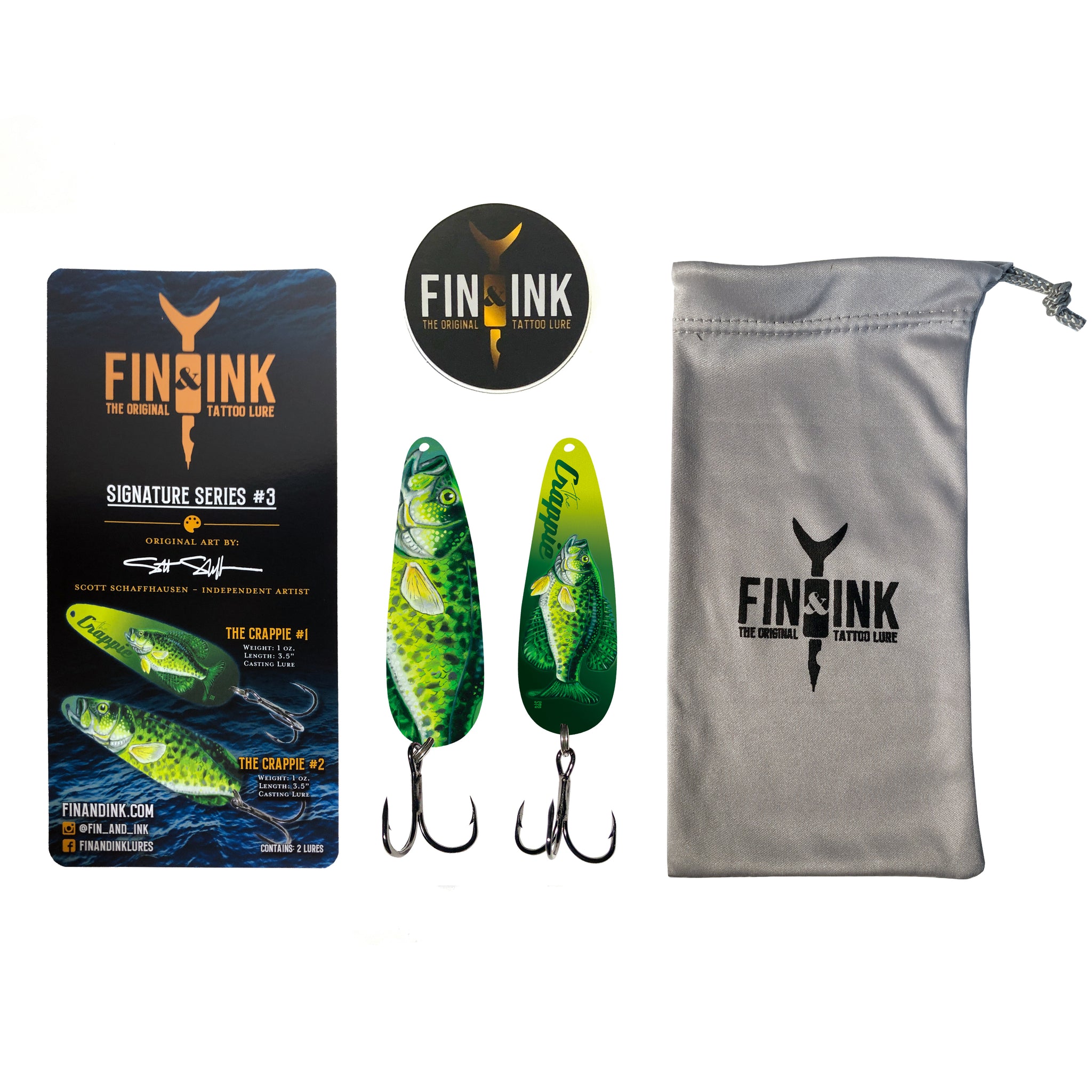 Fin & Ink Lures | Artist Signature Set #3