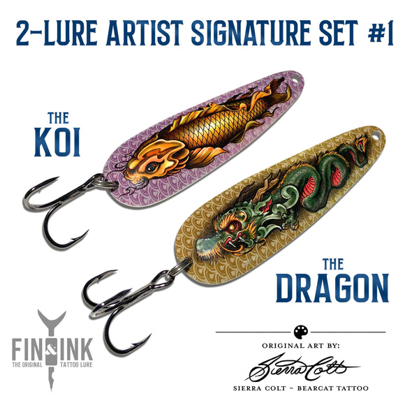 Fin & Ink Lures  Artist Signature Set #1 - Sierra Colt